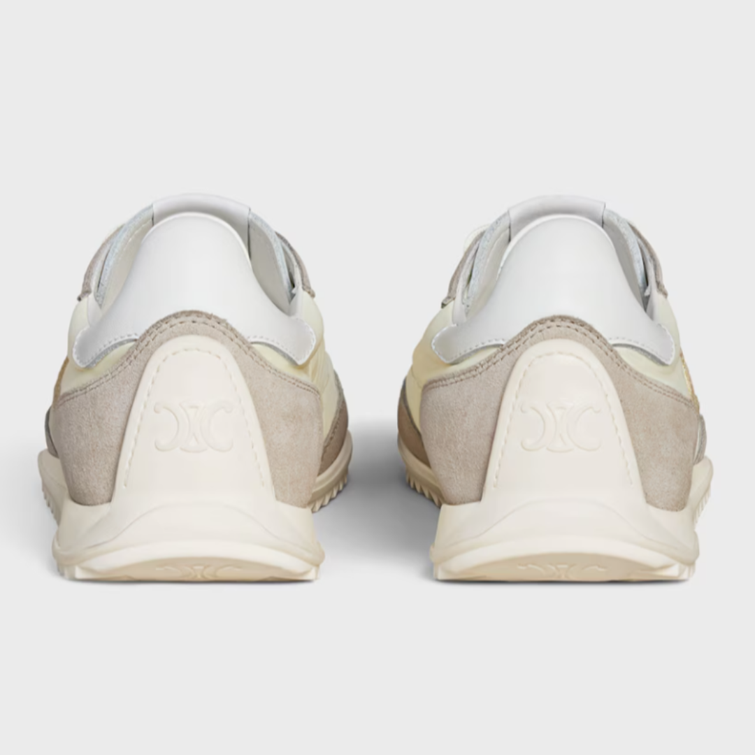 CELINE Racer Low-Top Sneakers Vanilla